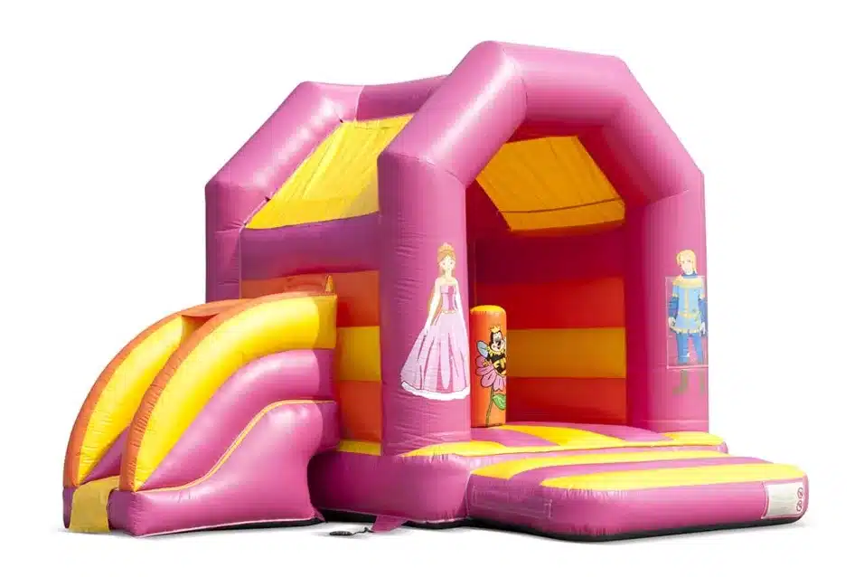 Hüpfburg Rutsche Prinzessin
